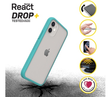 Otterbox React Series voor Apple iPhone 12 mini, Sea Spray