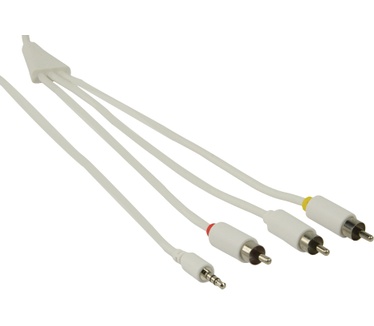 ValueLine 3.5mm - 3xRCA, 2m