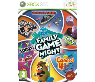 Packshot voor Hasbro Family Game Night
