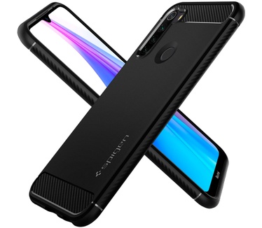 Spigen Redmi Note 8T Rugged Armor Case  Zwart