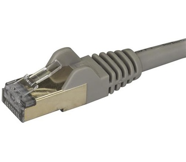 Startech.com 3m grijs Cat6a Ethernet netwerkkabel shielded (STP) Cat6a patchkabel Cat 6a
