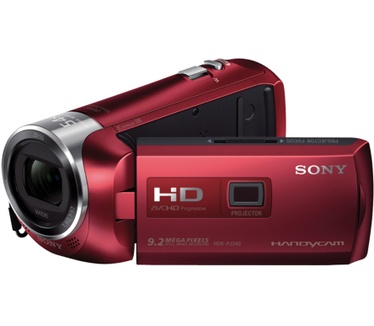 Sony Handycam HDR-PJ240 Rood