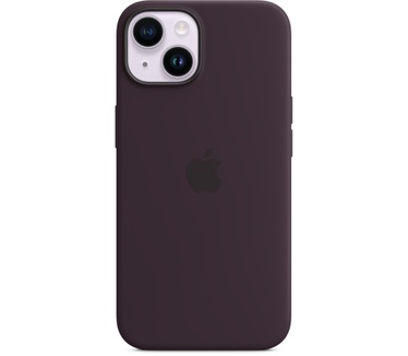 Apple Silicone Back Cover voor iPhone 14 (6.1") Paars