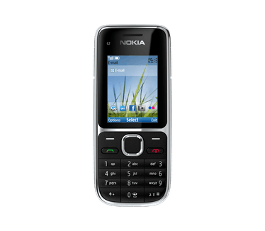 Nokia C2-01 Zwart