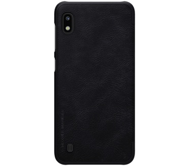 Nillkin Qin PU Leather Book Case - Samsung Galaxy A10 - Zwart  Zwart