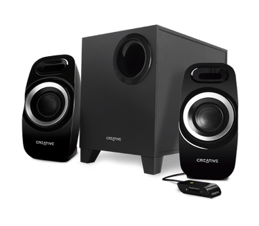 Creative Inspire Creative Labs Inspire T3300 2.1 Speaker, Zwart