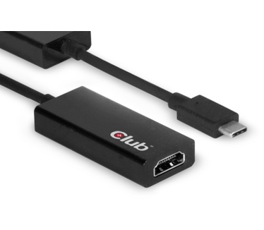 Club 3D USB 3.1 Type C naar HDMI 1.4a 3D Actieve Adapter