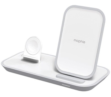 Mophie 2-in-1 wireless charging stand with EU Plug Adapter