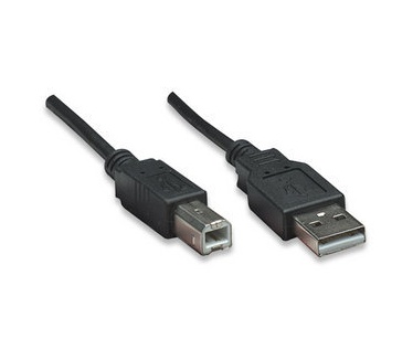 Manhattan 0.5m USB 2.0 A M/B M