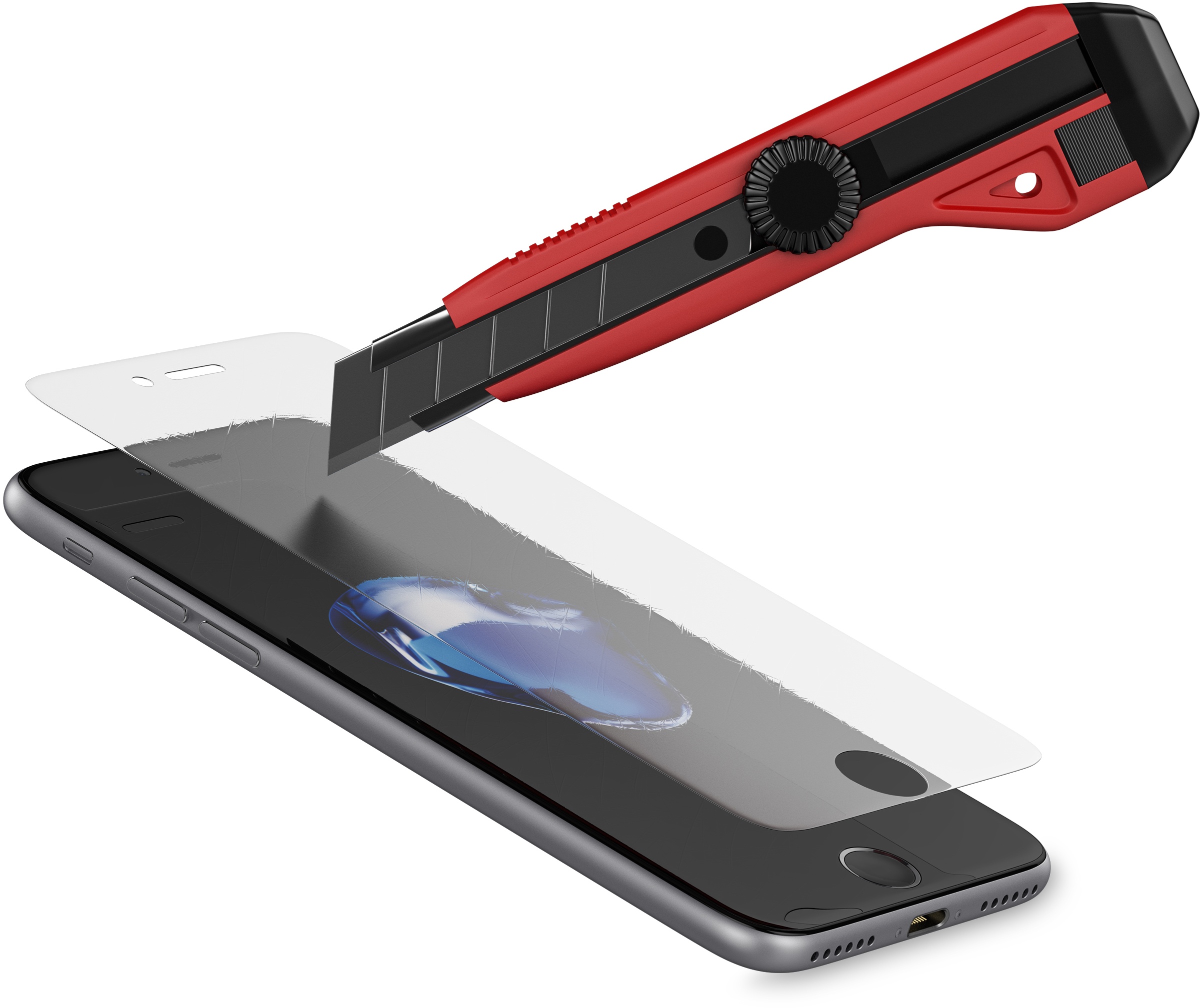 BeHello iPhone 6 / 6S / 7 Screen Protector Anti Fingerprint Glossy