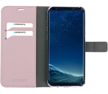 Mobiparts Saffiano Wallet Case Samsung Galaxy S8 Plus Pink