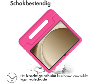 Accezz Kidsproof Backcover met handvat Samsung Galaxy Tab A9 Plus - Roze
