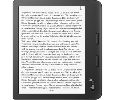 Tolino Vision 6 e-reader
