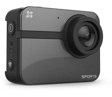 EZVIZ S1 Action Camera met WiFi, bluetooth, GPS, G-Sensor en tot 40 meter waterdicht Zwart