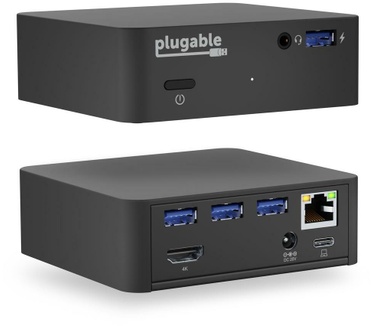 Plugable Technologies Plugable USB-C Mini Docking Station with 85W Power Delivery