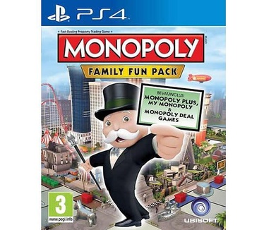 Monopoly Family Fun Pack, PlayStation 4