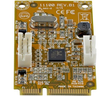 Startech.com StarTech .com Mini PCI Express/Gigabit Ethernet. Verbindingsmogelijkheden: Niet draadloos, Mini PCI Express, Ethernet. Bandbreedte: 1000 Mbit/s, 10/100/1000 Mbit/s. Netwerk: Realtek RTL8111E, IEEE 802.3, IEEE 802.3ab, IEEE 802.3u. Besturingss