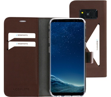 Mobiparts Classic Wallet Case Samsung Galaxy S8 Brown