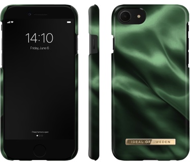 iDeal of Sweden Emerald Satin (iPhone 6/6s/7/8/SE (2020)) Groen