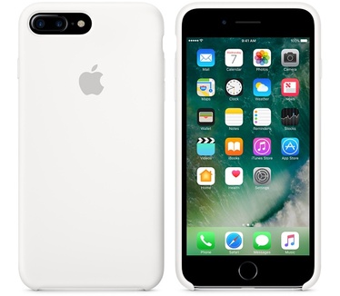 Apple iPhone 7 plus Siliconenhoesje  Wit
