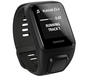 TomTom Spark 3 Cardio + Music Zwart + Hoofdtelefoon (S)