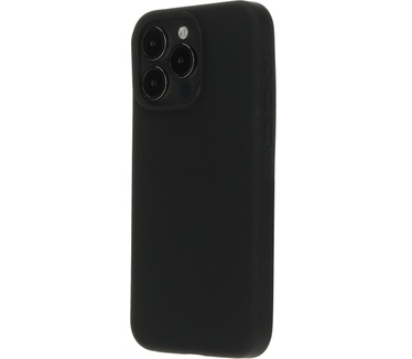 Mobiparts Silicone Cover Apple iPhone 15 Pro Max Black (Magsafe Compatible)