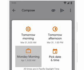 Gmail Schedule Send