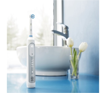 Oral-B Oral-B Genius 8200W Elektrische Tandenborstel Zilver Powered By Braun