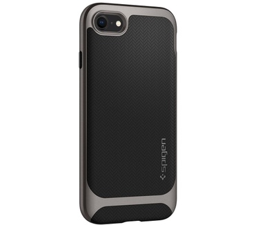 Spigen Apple iPhone 8 Hoesje Neo Hybrid Herringbone  Grijs