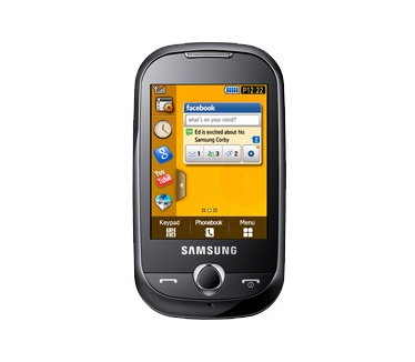 Samsung S3650 Corby Geel