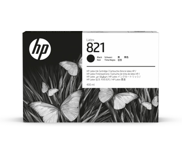 HP 821 zwarte Latex inktcartridge, 400 ml