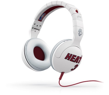 Skullcandy Hesh NBA Heat - Dwyane Wade (Bruin, Wit)
