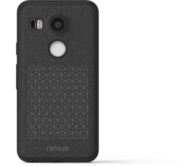 Adopted Nexus 5X case Zwart