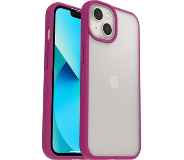 Otterbox OtterBox React-hoesje voor iPhone 13, schokbestendig, valbestendig, ultradun, beschermende, getest volgens militaire standaard, Party Pink