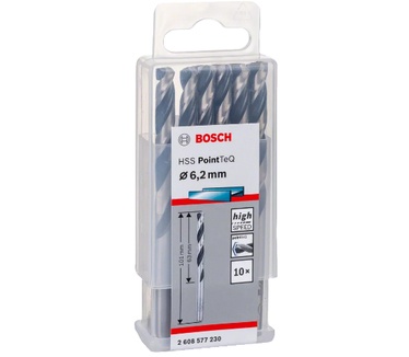 Bosch HSS Spiraalboor PointTeQ