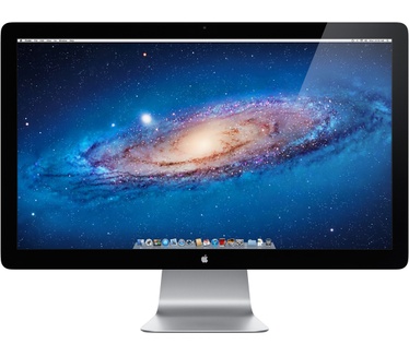 Apple Thunderbolt Display Aluminium, Wit, Zwart