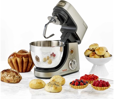 Tefal Keukenmachine Masterchef Chef Diecast Premium Zilver QB602H
