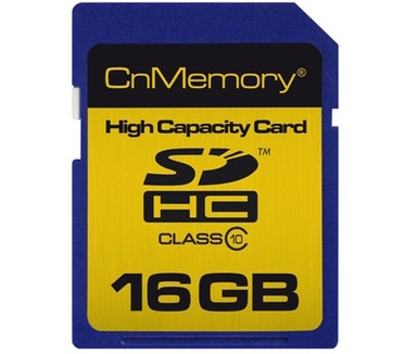 CnMemory 16GB SD-HC Class 10