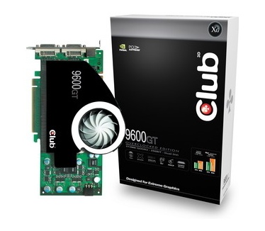Club 3D GeForce 9600GT 512MB Overclocked Edition
