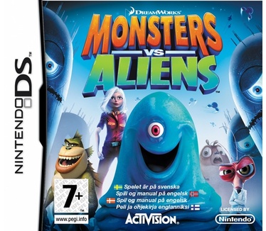 Monsters vs Aliens - The Video Game, Nintendo DS