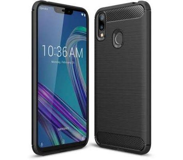 qMust Asus Zenfone Max M2 Rugged TPU Case - Zwart
