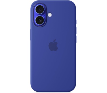 Apple Siliconen Back Cover met MagSafe - iPhone 16 Blauw