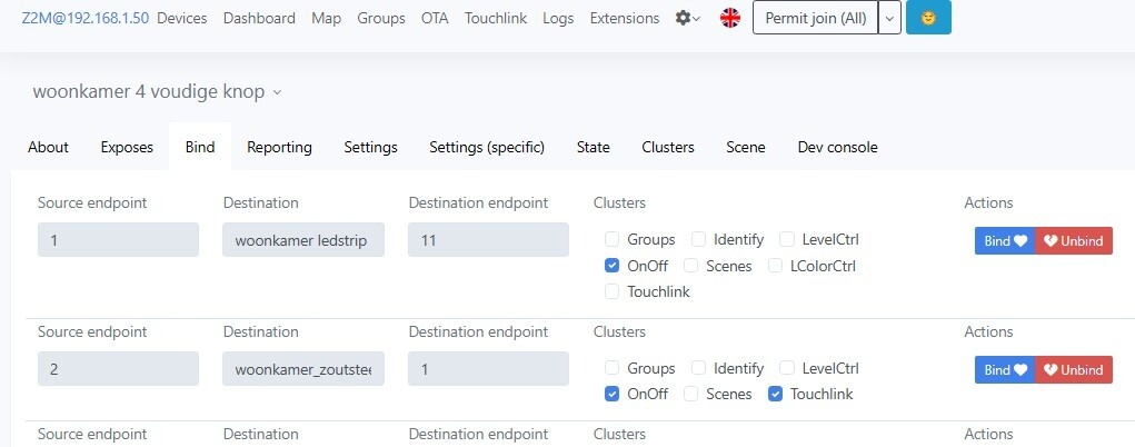 Zigbee2mqtt - open source zigbee bridge - Deel 2 - Smarthome - GoT