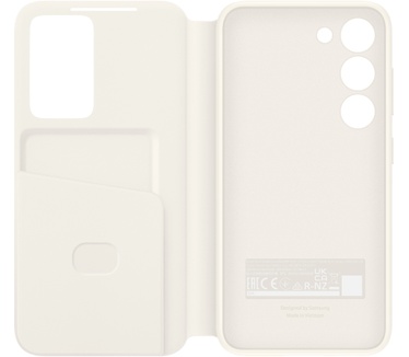 Samsung Galaxy S23 Smart View Wallet Case Beige