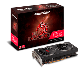 Powercolor RX 5500XT-videokaarten