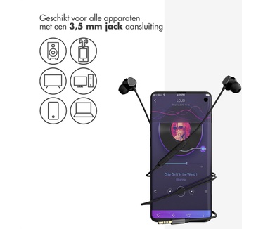 Accezz Wired in-earbuds 3.5mm Jack