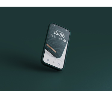 Njord byElements Salmon Leather Magsafe