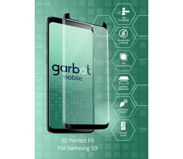 Garbot 9H 3D Screen Protector for Samsung Galaxy S9