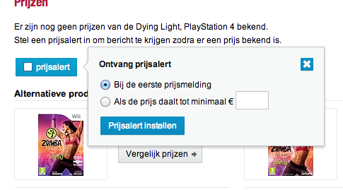 Prijsalert