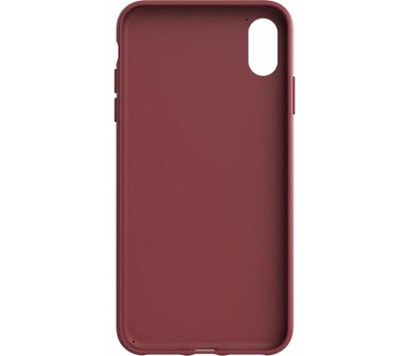 Adidas 3-Stripes Suede Back Case - iPhone XS Max (6.5") - Roze Roze